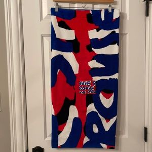 Vintage Stephen Sprouse Beach Towel